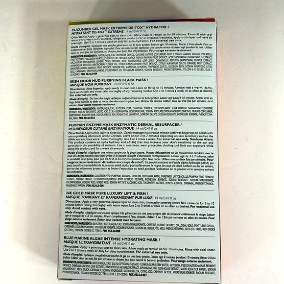 Peter Thomas Roth NWT 5 Piece Facial Mini Masking Kit Made in USA Travel Size - Picture 9 of 9